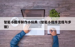 金华智能小程序制作小玩具（智能小程序流程与步骤）